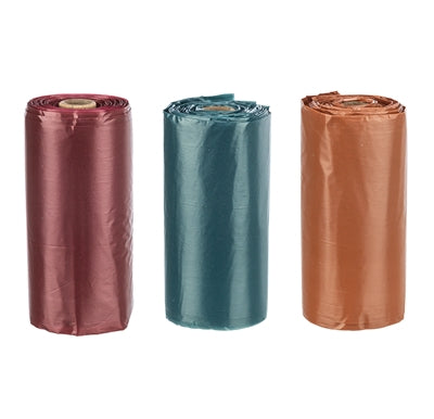 Trixie Poepzakjes Met Handvat Assorti hondenpoepzakjes 3x15 Stuks