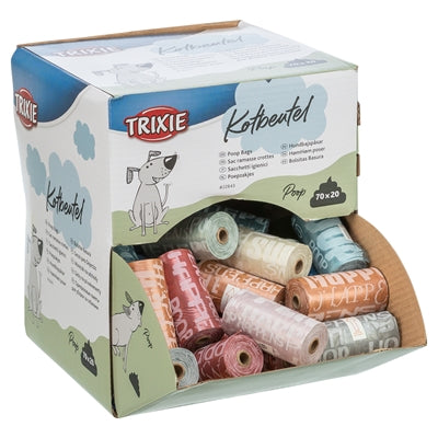 TRIXIE POEPZAKJES DISPLAY ASSORTI 70X20 STUKS