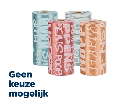 TRIXIE POEPZAKJES MEDIUM ASSORTI 8X20 STUKS