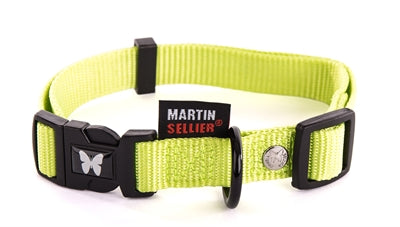 MARTIN HALSBAND VERSTELBAAR NYLON GROEN 20-30X1 CM