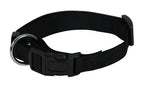 Martin Halsband Basic Nylon Zwart hondenhalsband hondenriem