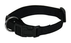 Martin Halsband Basic Nylon Zwart hondenhalsband hondenriem
