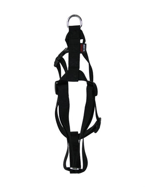 Martin Hondentuig Basic Nylon Zwart hondenhalsband hondenriem