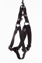 Martin Instap Tuig Nylon Zwart hondenhalsband hondenriem