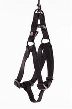 Martin Instap Tuig Nylon Zwart hondenhalsband hondenriem
