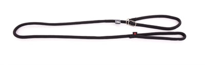 Martin Retrieverlijn Nylon Rond Zwart hondenhalsband hondenriem 13 MMX180 cm