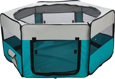 TRIXIE REN TURQUOISE / GRIJS 130X130X55 CM