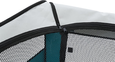 Trixie Ren Turquoise / Grijs draadkooien 130x130x55 cm