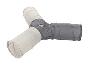Trixie Speeltunnel 3-WEG Kat en Kleine Pups Assorti kattenspeelgoed 3x50x22x22 cm