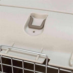 Trixie Skudo Transportbox Taupe / Zand hondenbench
