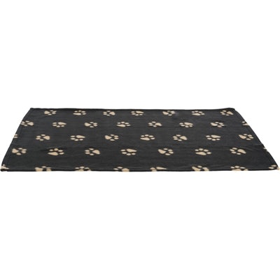 Trixie Beany Fleece Hondendeken Zwart hondenmand 100x70CM