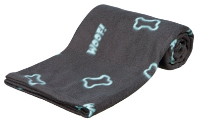 TRIXIE BARNEY FLEECE HONDENDEKEN GRIJS 150X100CM