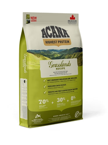 ACANA HIGHEST PROTEIN GRASSLANDS DOG 11,4 KG