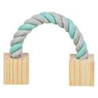 Trixie Speeltouw Met Hout knaagdierspeelgoed 20 cm