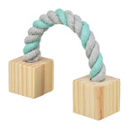 Trixie Speeltouw Met Hout knaagdierspeelgoed 20 cm