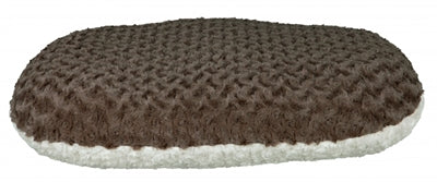TRIXIE OVAAL KUSSEN KALINE GRIJS/WIT 70X47 CM