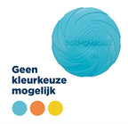 Trixie Rubber Frisbee Dog 0 Soar Groen hondenspeelgoed 18 cm
