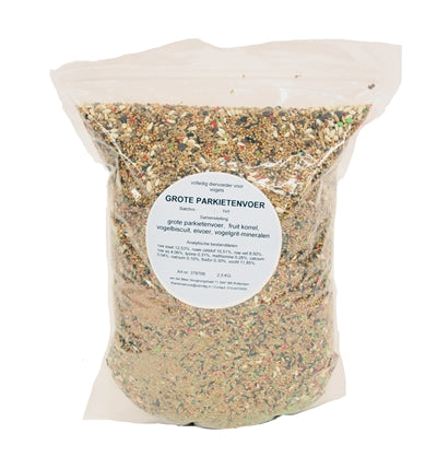 de Vries Grote Parkietenvoer vogelvoer zaden 2,5 kg
