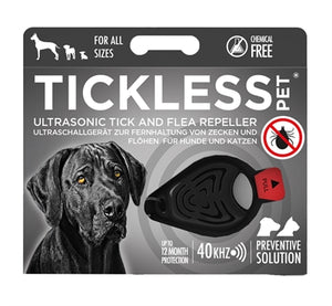 Tickless Teek en Vlo Afweer Voor Hond en Kat Zwart vlooienmiddel