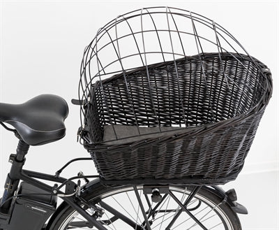Trixie Fietsmand Met Draadkoepel Achterop Zwart outdoor 35x49x55 cm