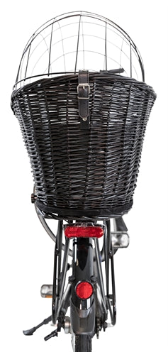 Trixie Fietsmand Met Draadkoepel Achterop Zwart outdoor 35x49x55 cm