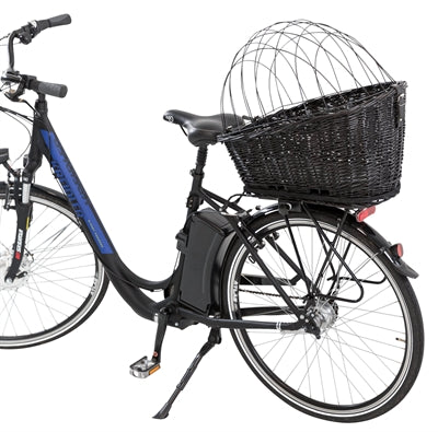 Trixie Fietsmand Met Draadkoepel Achterop Zwart outdoor 35x49x55 cm