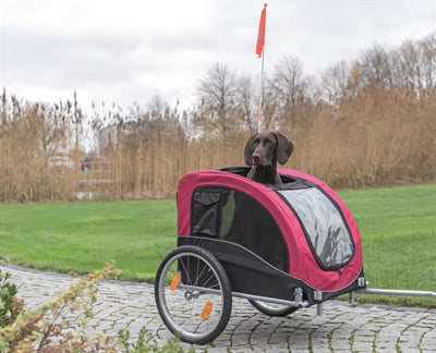 Trixie Hondenfietskar Zwart / Rood outdoor
