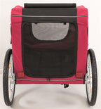 Trixie Hondenfietskar Zwart / Rood outdoor
