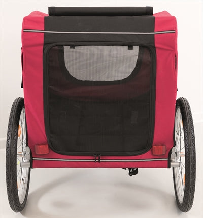 Trixie Hondenfietskar Zwart / Rood outdoor