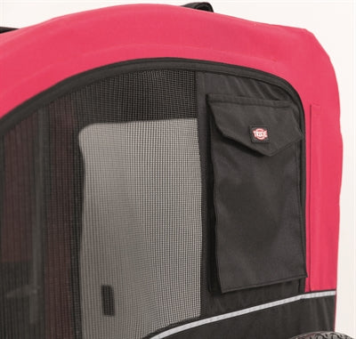 Trixie Hondenfietskar Zwart / Rood outdoor