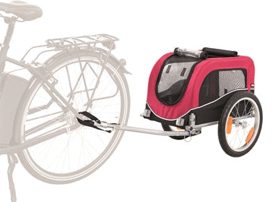 Trixie Hondenfietskar Zwart / Rood outdoor