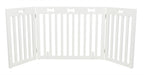 Trixie Hondenhek Afsluithek Wit 3 Panelen honden-kattenluik 82-124x61 cm