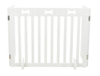 Trixie Hondenhek Afsluithek Wit 3 Panelen honden-kattenluik 82-124x61 cm