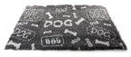 Martin Vetbed Dog Print Grijs / Wit Gerecycled hondenmand