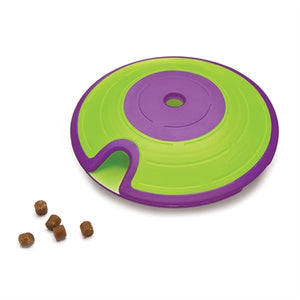 Nina Ottosson Dog Treat Maze Paars / Lime hondenspeelgoed 18x18x6 cm