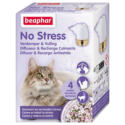 BEAPHAR NO STRESS VERDAMPER MET VULLING KAT 30 ML