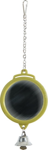 Zolux Spiegel Rond Met Bel Assorti vogelspeelgoed 5,5x1X16,5 cm