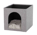 TRIXIE KATTENMAND IGLO ELLA GRIJS 37X33X33 CM