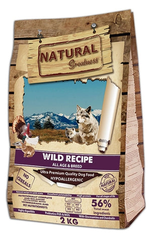 Natural Greatness Wild Recipe hondenvoer droogvoer