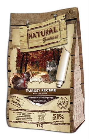 Natural Greatness Turkey Recipe hondenvoer droogvoer