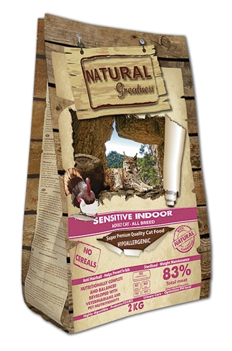 Natural Greatness Sensitive Indoor kattenvoer droogvoer