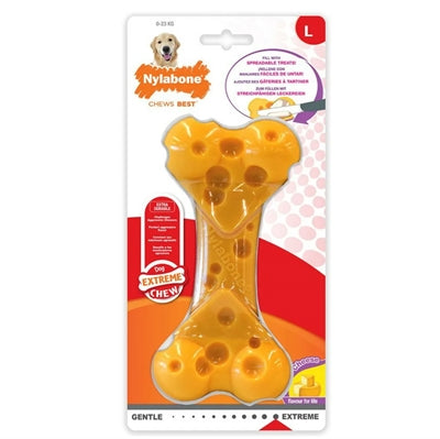 Nylabone Dura Chew Cheese Bone hondenspeelgoed