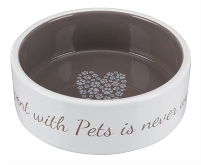 Trixie Voerbak Pets Home Taupe hond 20 cm