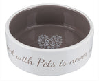 Trixie Voerbak Pets Home Taupe hond 20 cm
