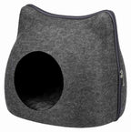 Trixie Relax Iglo Kat Vilt Grijs kattenmand 38x37x35 cm