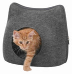 Trixie Relax Iglo Kat Vilt Grijs kattenmand 38x37x35 cm