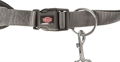 Trixie Jogginglijn Grijs outdoor 75-120 cm