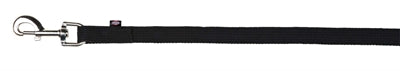 Trixie Hondenriem Sleeplijn Singelband Zwart hondenhalsband nylon