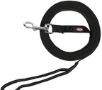 Trixie Hondenriem Sleeplijn Singelband Zwart hondenhalsband nylon