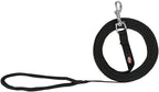 Trixie Hondenriem Sleeplijn Singelband Zwart hondenhalsband nylon